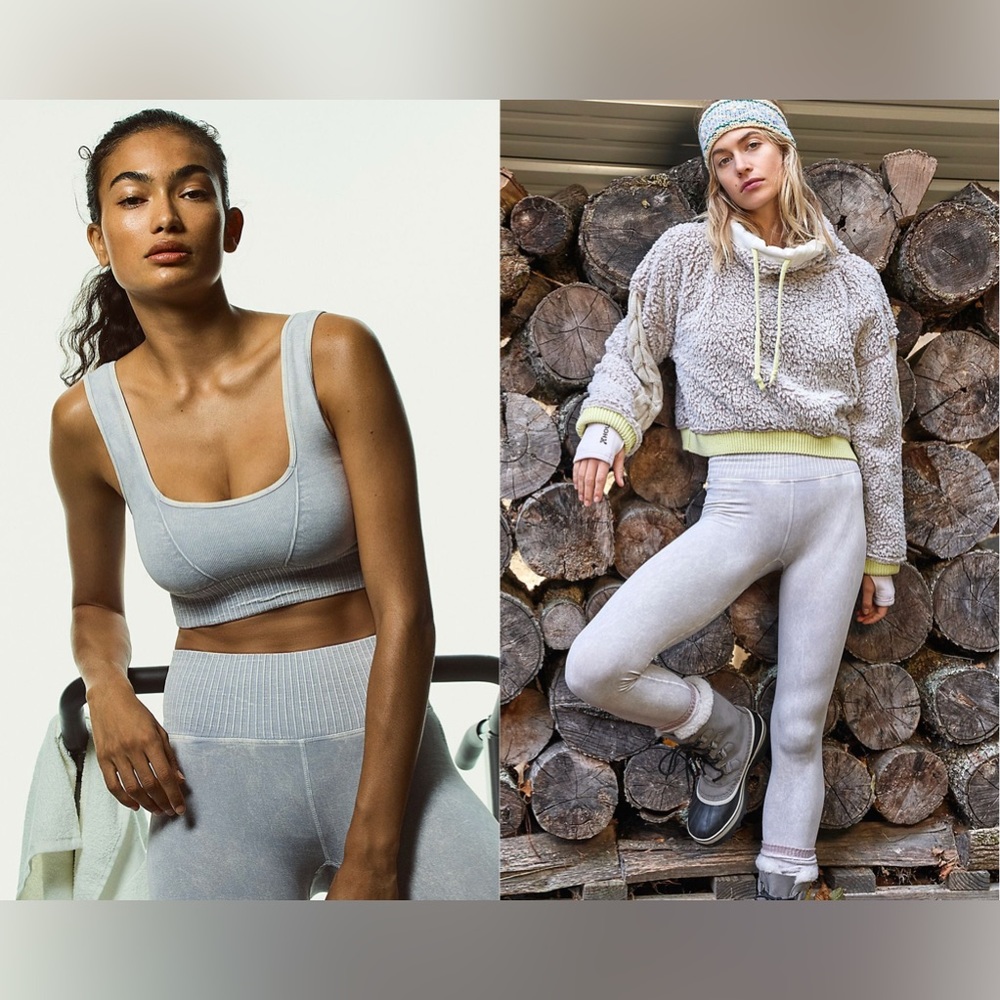 Free People Movement Good Karma Bra Top & Leggings SET XS/S NEW